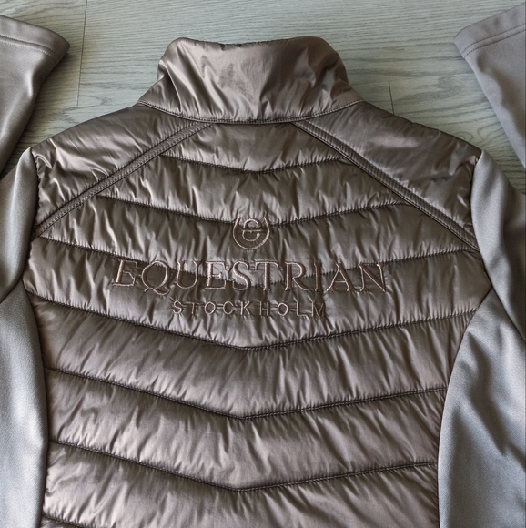 Equestrian Stockholm W's Active Performance Jacket Champagne Beige S - Picture 5 of 16
